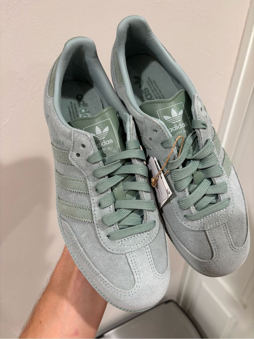 Adidas Samba OG 'Clay Green Suede' Women's Size 7 & 8.5 | BRAND NEW, IH6616 - Picture 2 of 6